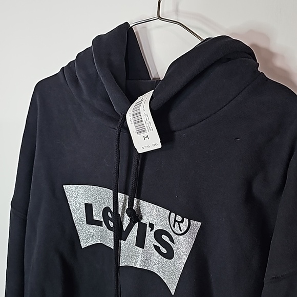 Levis medium black new with tags hoodie - Picture 3 of 6
